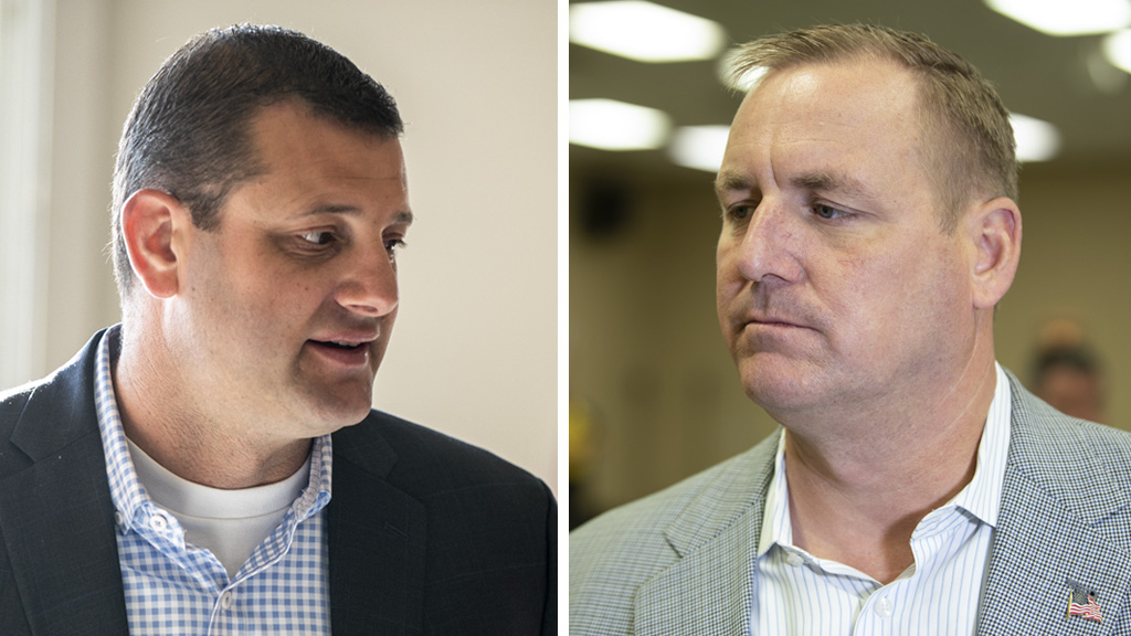 Rep. David Valadao (R-Hanford) and Rep. Jeff Denham (R-Turlock) side by side images