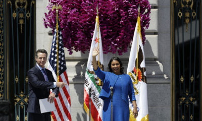 Photo of Gavin Newsom and London Breed