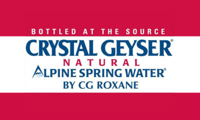 Photo of a Crystal Geyser label