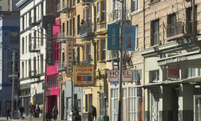 Picture of downtown San Francisco where wealth collides with poverty