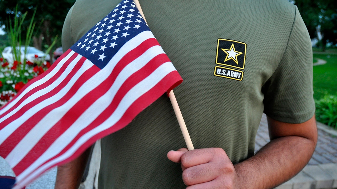 File Photo of a Pakistani recruit