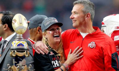 Photo of Urban Meyer and his wife, Shelley Meyer