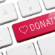 Photo of a donate button