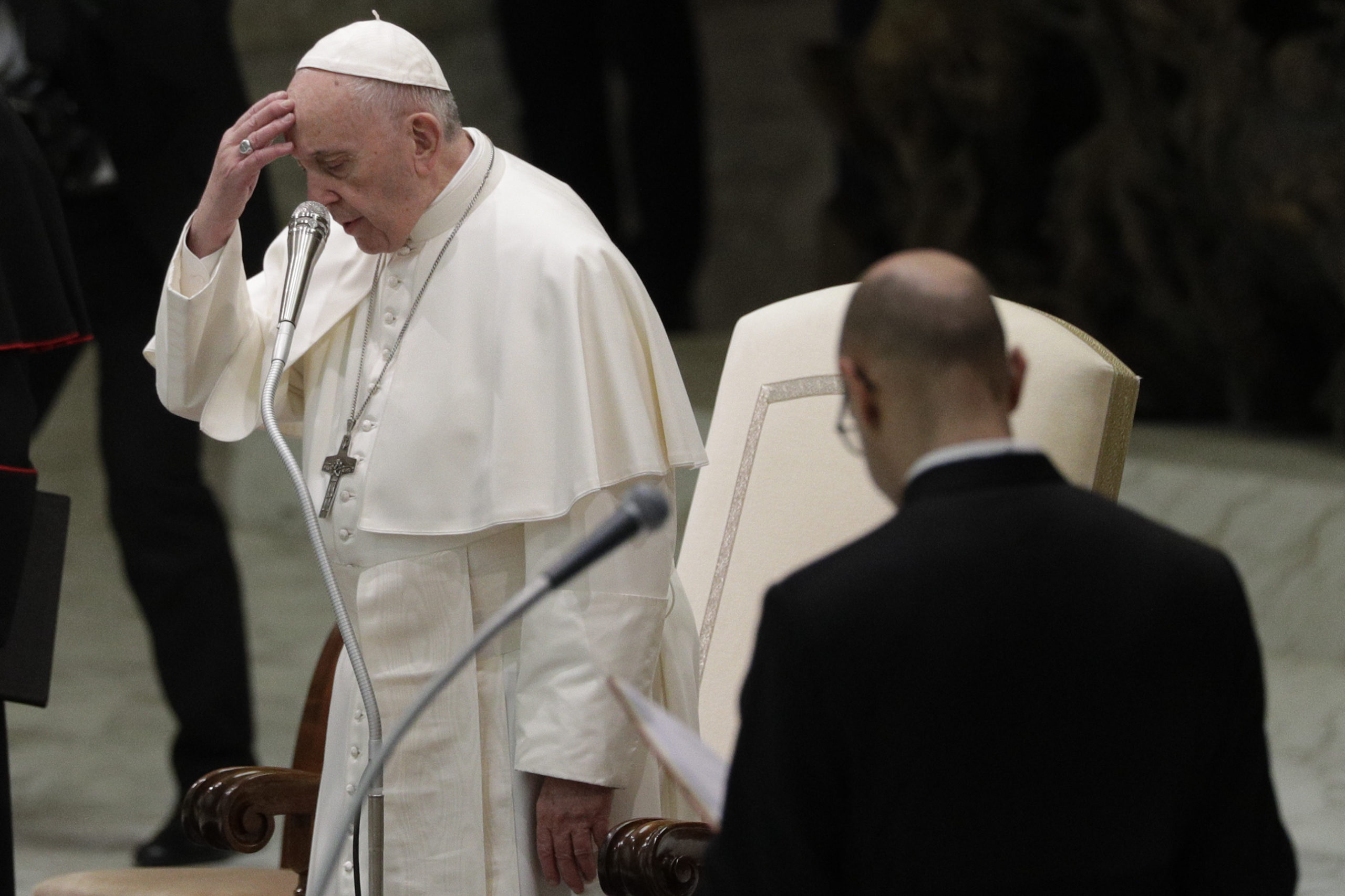 Photo of Pope Francis at the Vatican