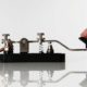 Photo of Morse telegraph key