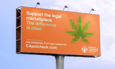 Photo of rendering of billboard urging consumers to purchase cannabis from retailers