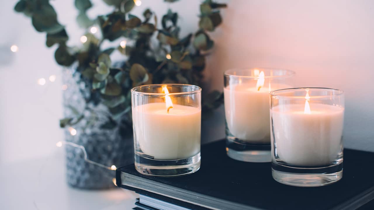 Photo of burning candles