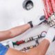 Photo of a plumber