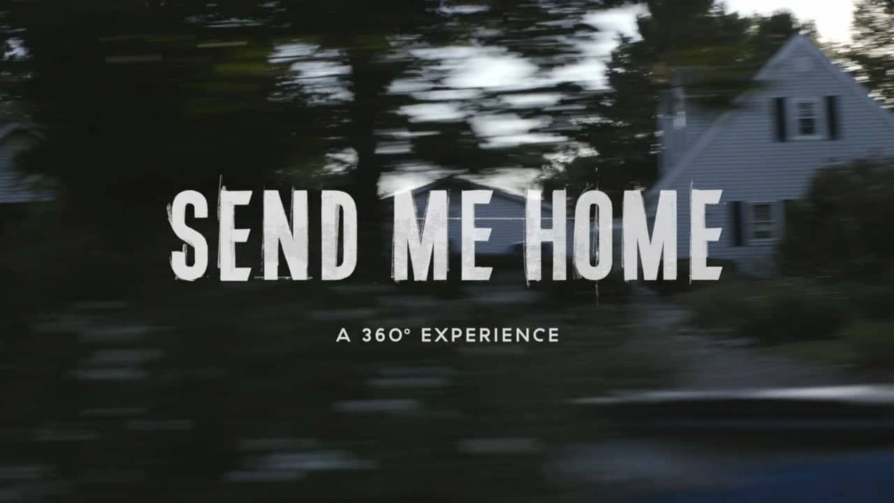Photo of a screen grab from "Send Me Home" 360 movie