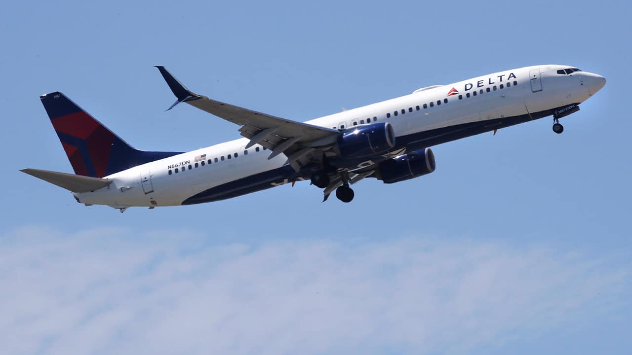 Photo of a Delta plane