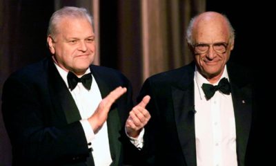 Photo of Brian Dennehy and Arthur Miller