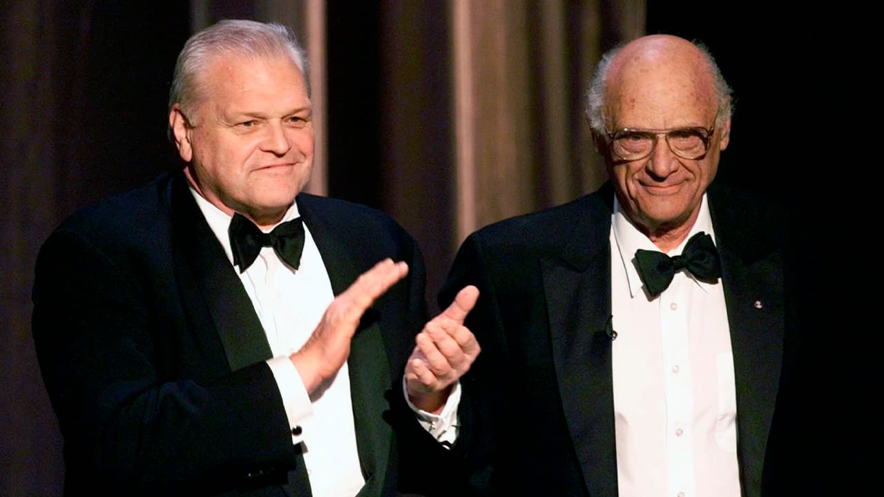Photo of Brian Dennehy and Arthur Miller