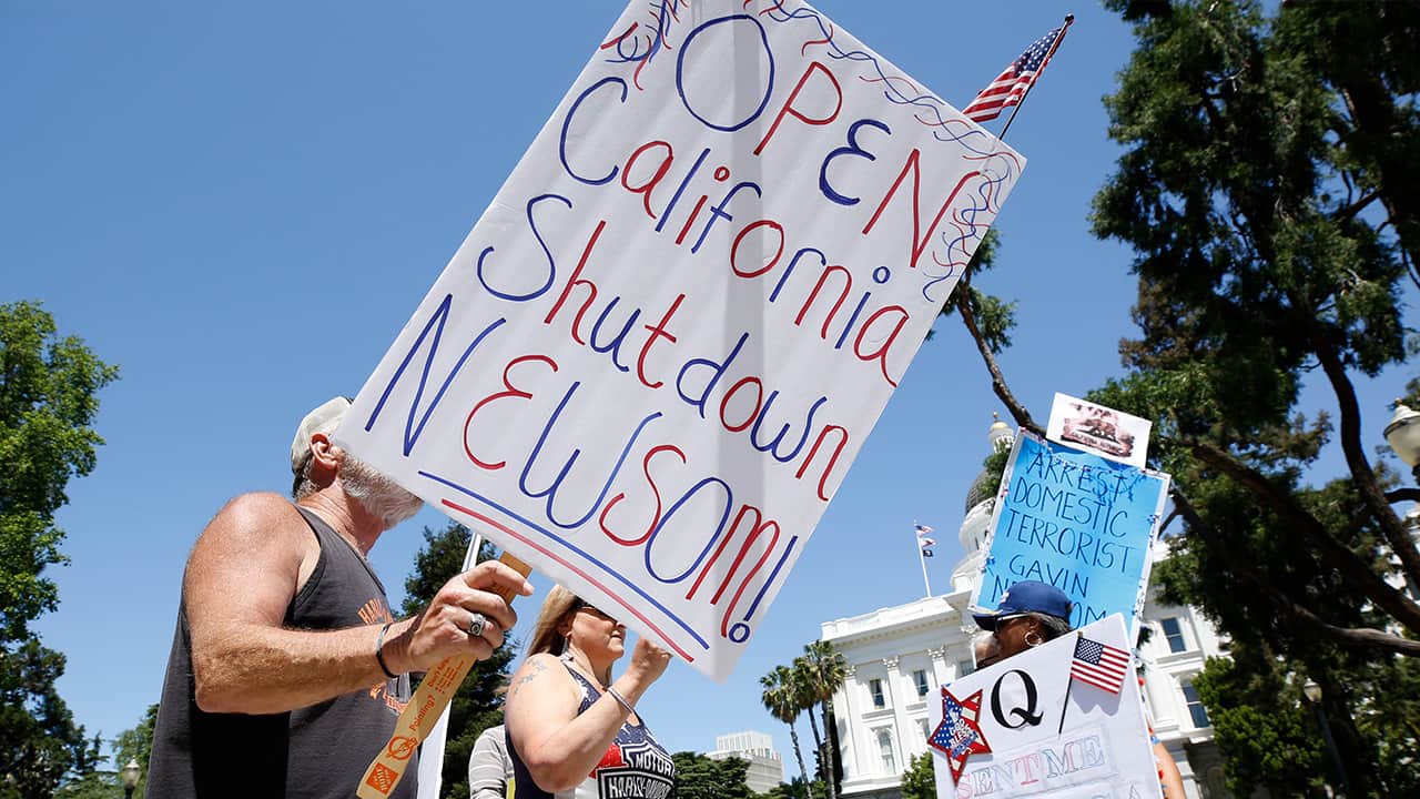 Photo of protesters