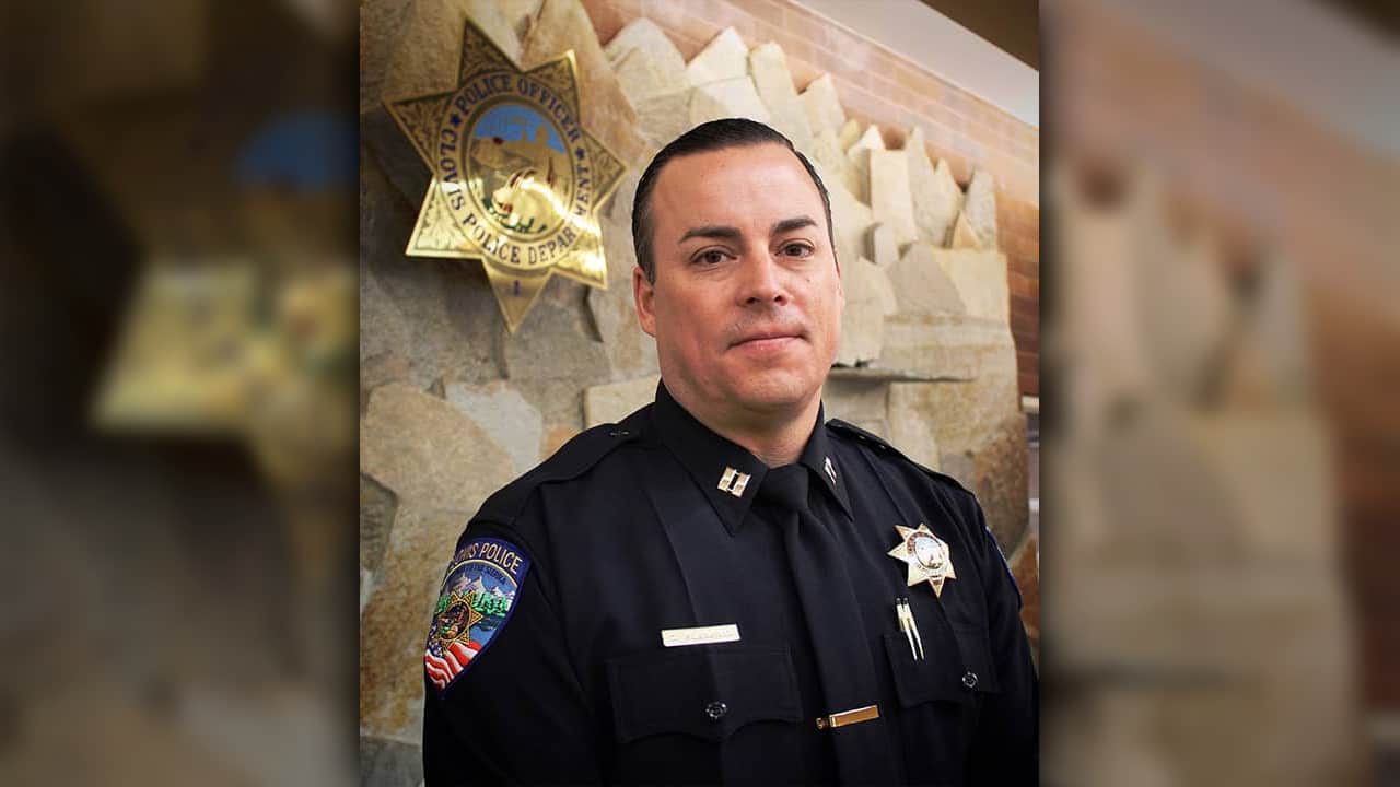 Portrait of Clovis, CA, police chief Curt Fleming