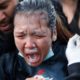 Photo of a girl after being pepper sprayed