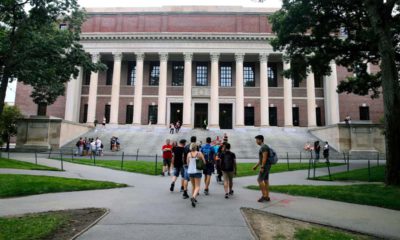 Photo of students at Harvard University